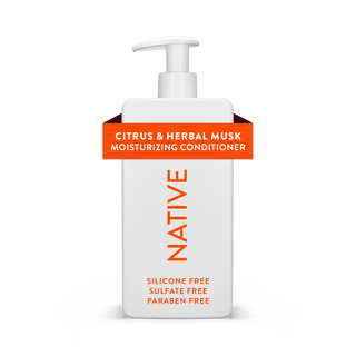 Front of Native Citrus & Herbal Musk Daily Clean Conditioner bottle
