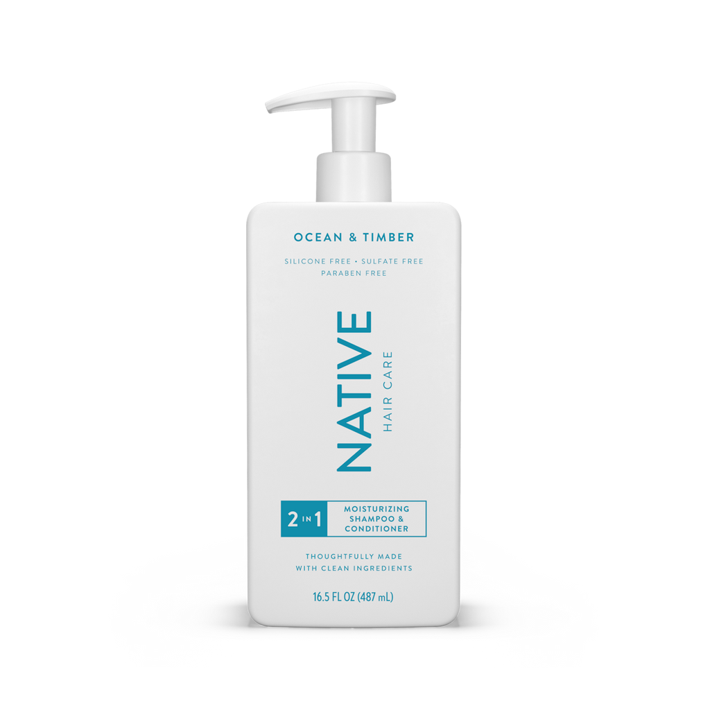 Native 2-in-1 Shampoo & Conditioner | Sandalwood & Coastal Breeze