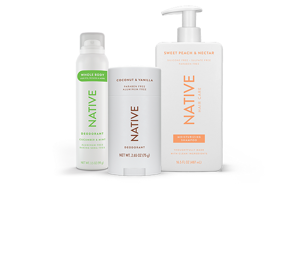 Promotion deodorant Native products Build Your Pack Mobile