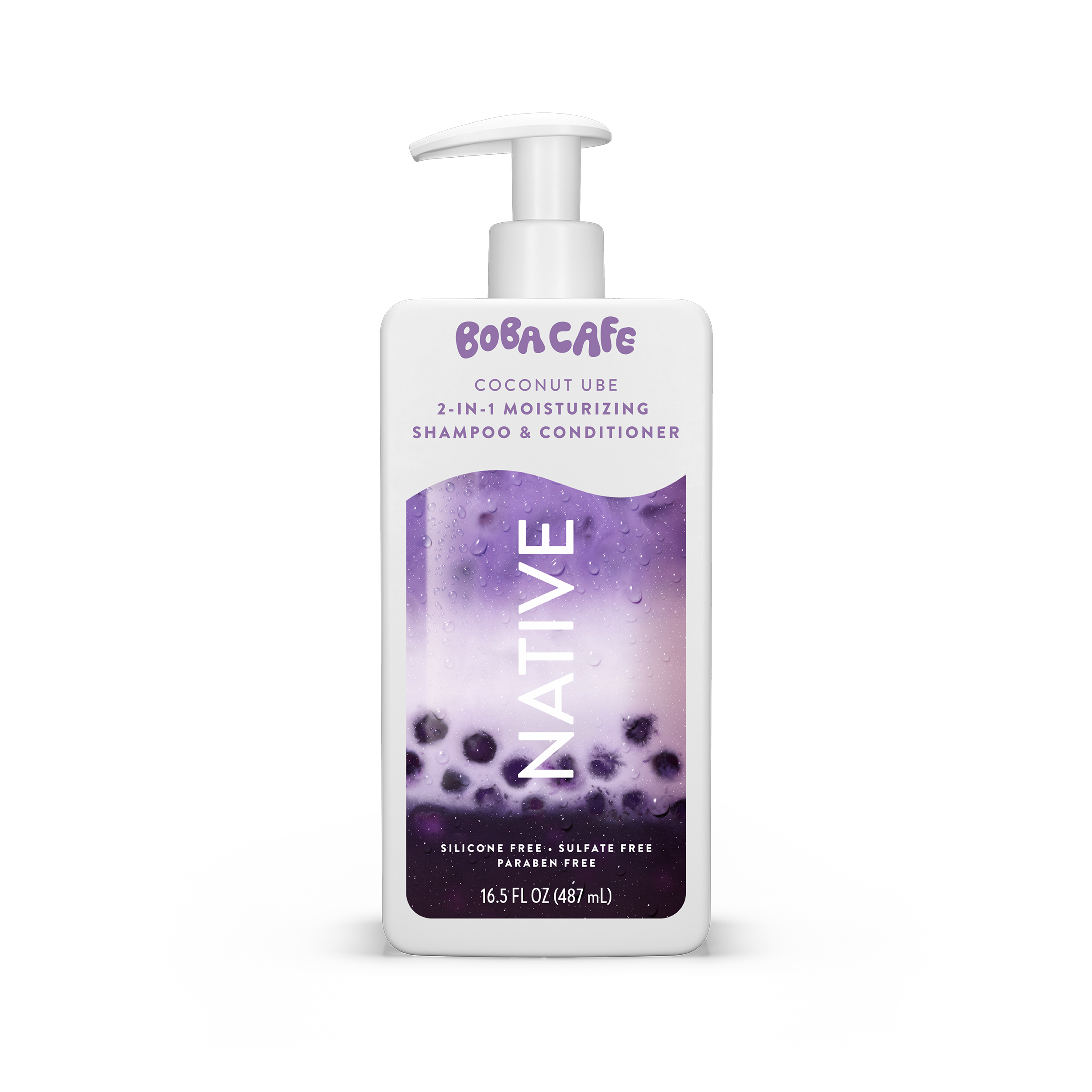 Native Moisturizing 2-in-1 Shampoo Conditioner | Coconut Ube
