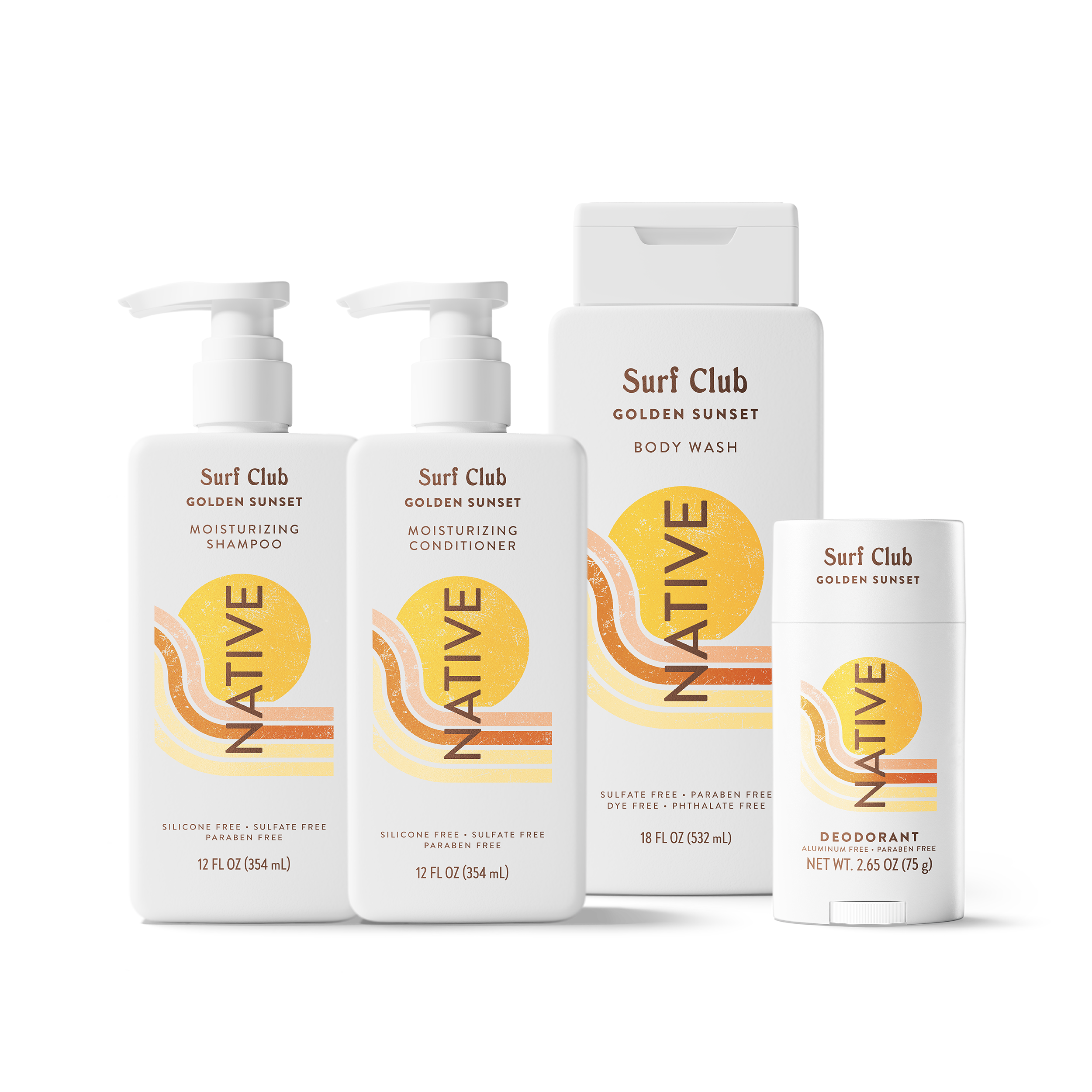 Native Bundle Daily Essentials Set | Golden Sunset