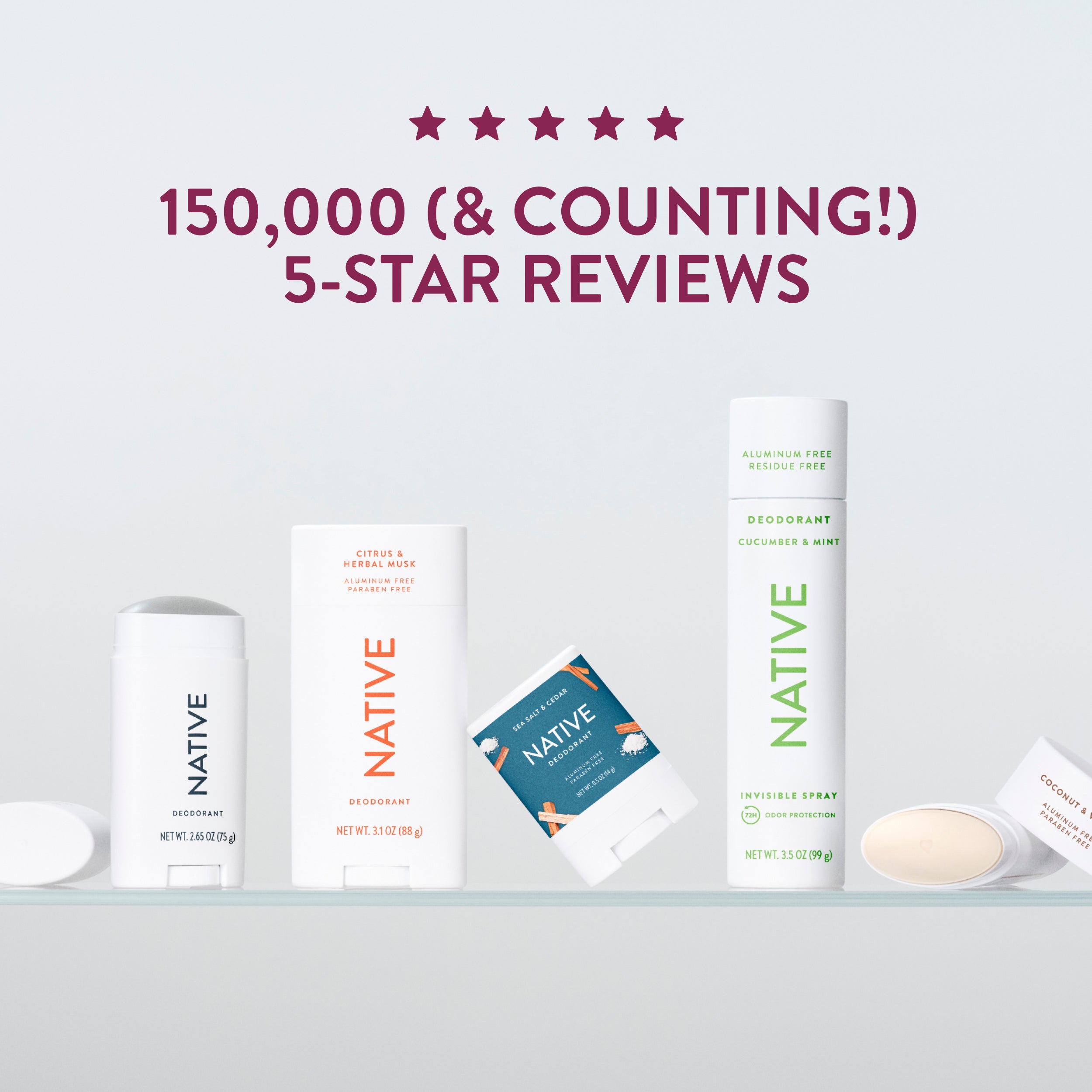 Native Deodorant | Blackberry & Green Tea