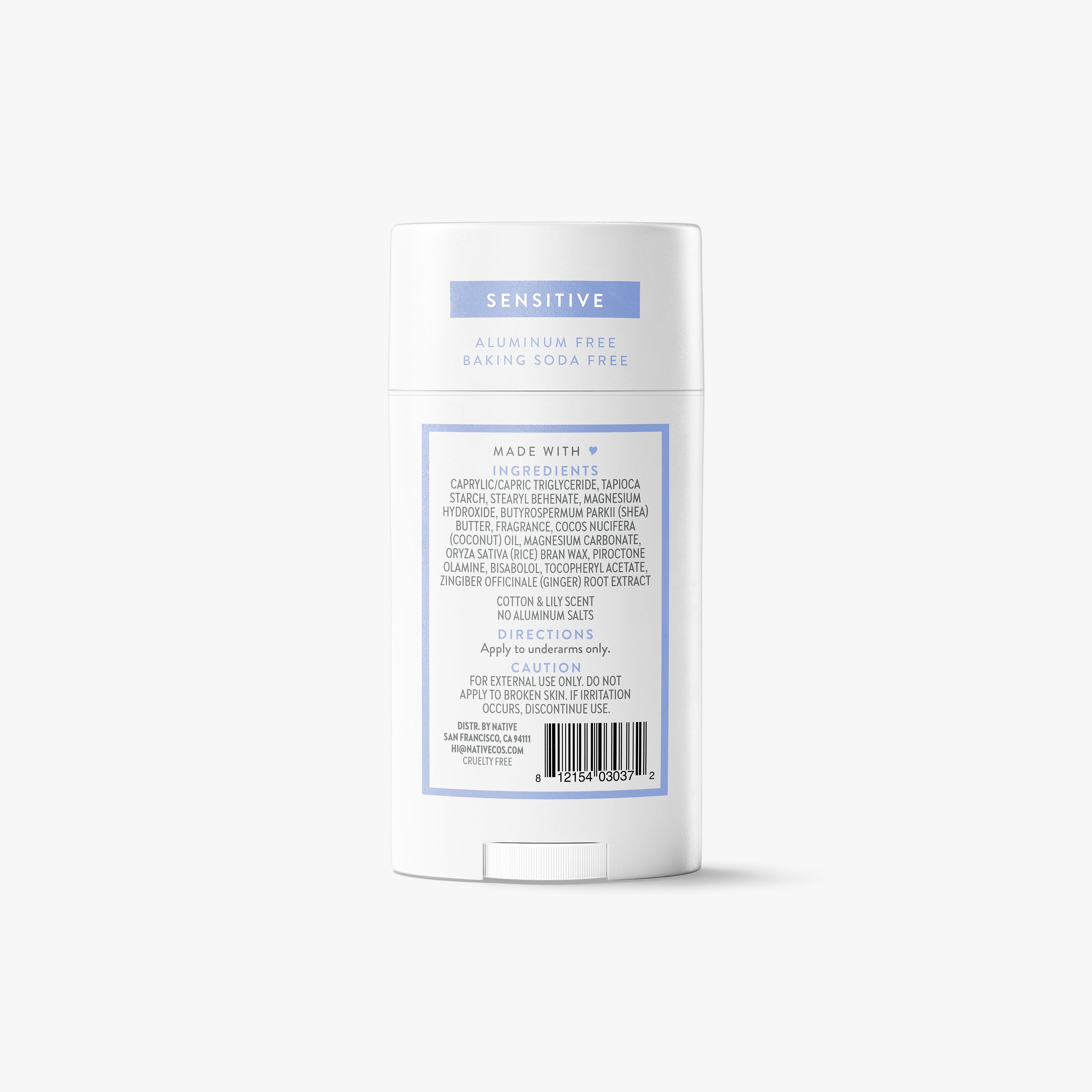 white lily extract skin benefits Sensitive Deodorant Stick