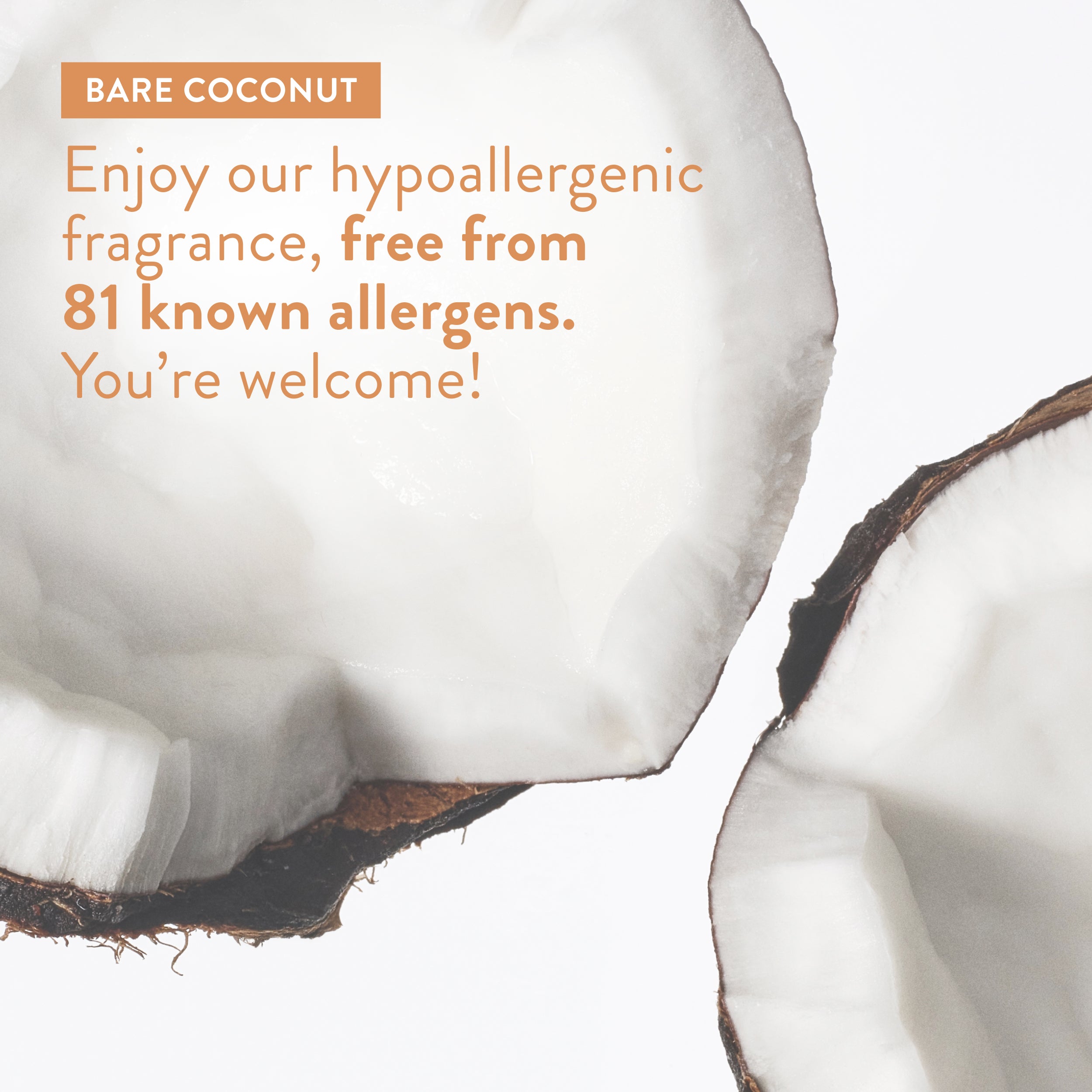 Native Sensitive Mini Shampoo | Hydrating Bare Coconut