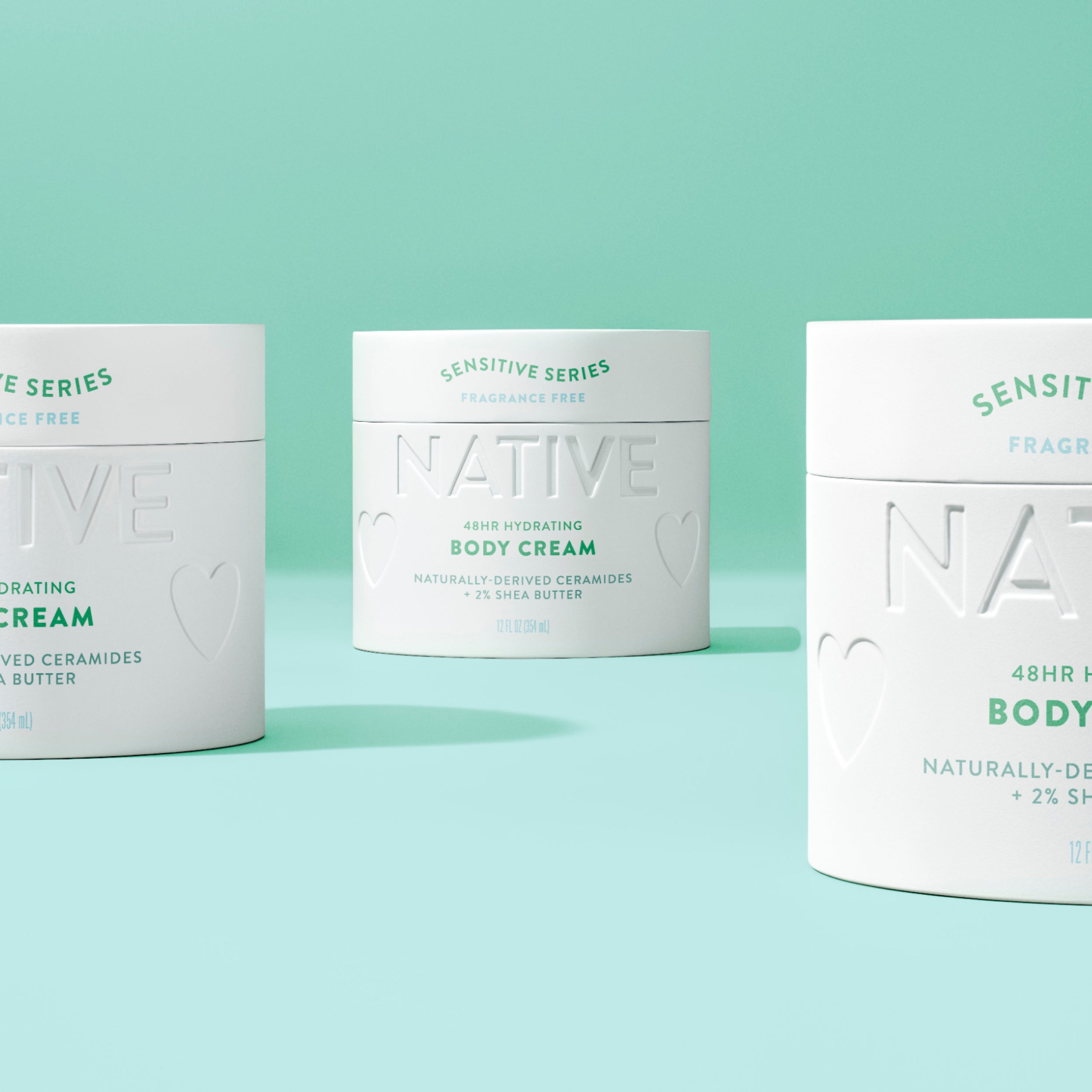 Native Sensitive Cream | Hydrating Unscented | Native