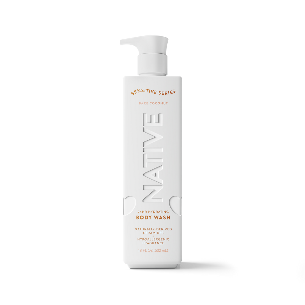 Native Sensitive Body Wash | Soothing Bare Vanilla | Native