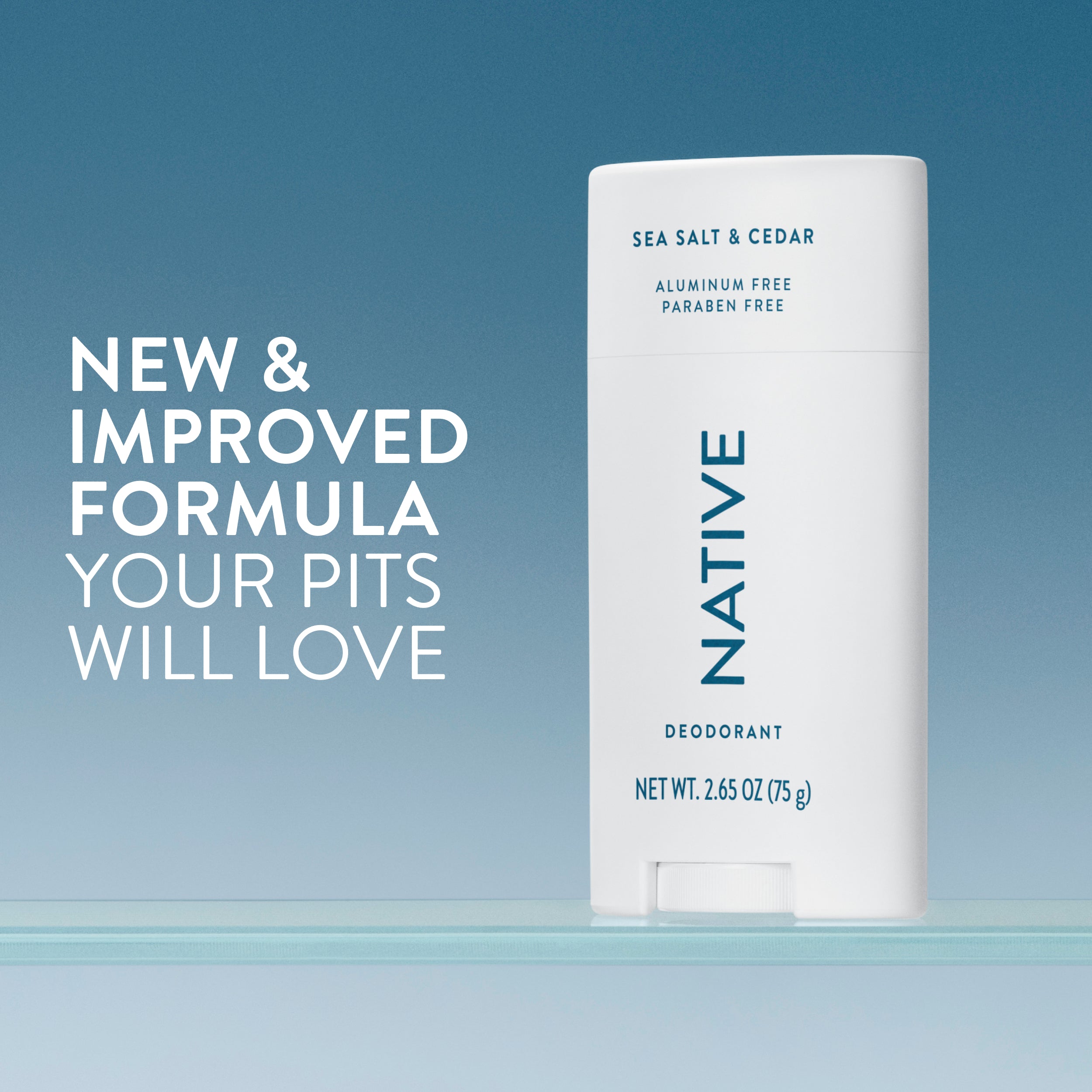 Native Deodorant | Sea Salt & Cedar | Vegan & Cruelty Free