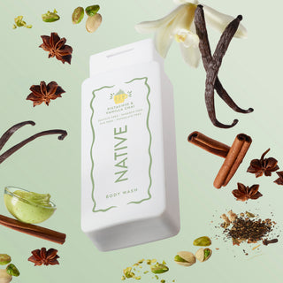 Body Wash Pistachio & Vanilla Chai / Limited Edition / 18oz image
