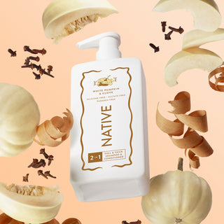 Moisturizing 2-in-1 Shampoo & Conditioner White Pumpkin & Clove / Limited Edition / 16.5oz image