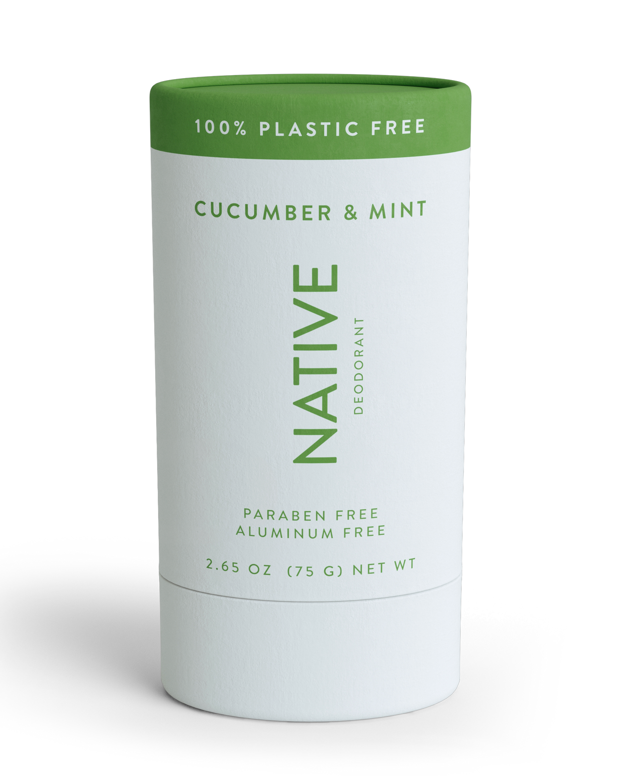 Native Plastic-Free Deodorant - Cucumber and Mint