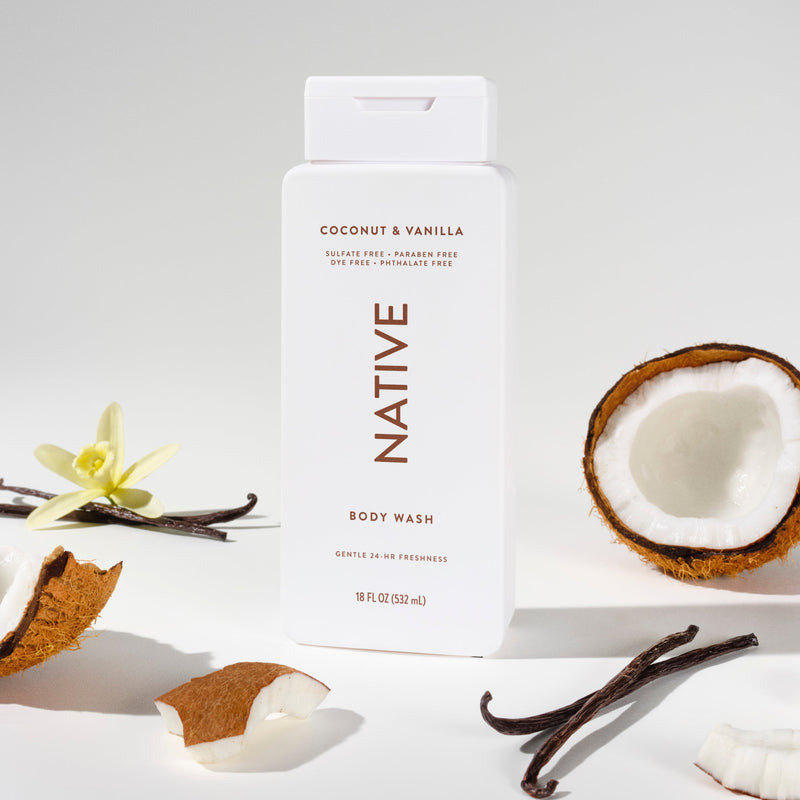 Native Body Wash Coconut & Vanilla