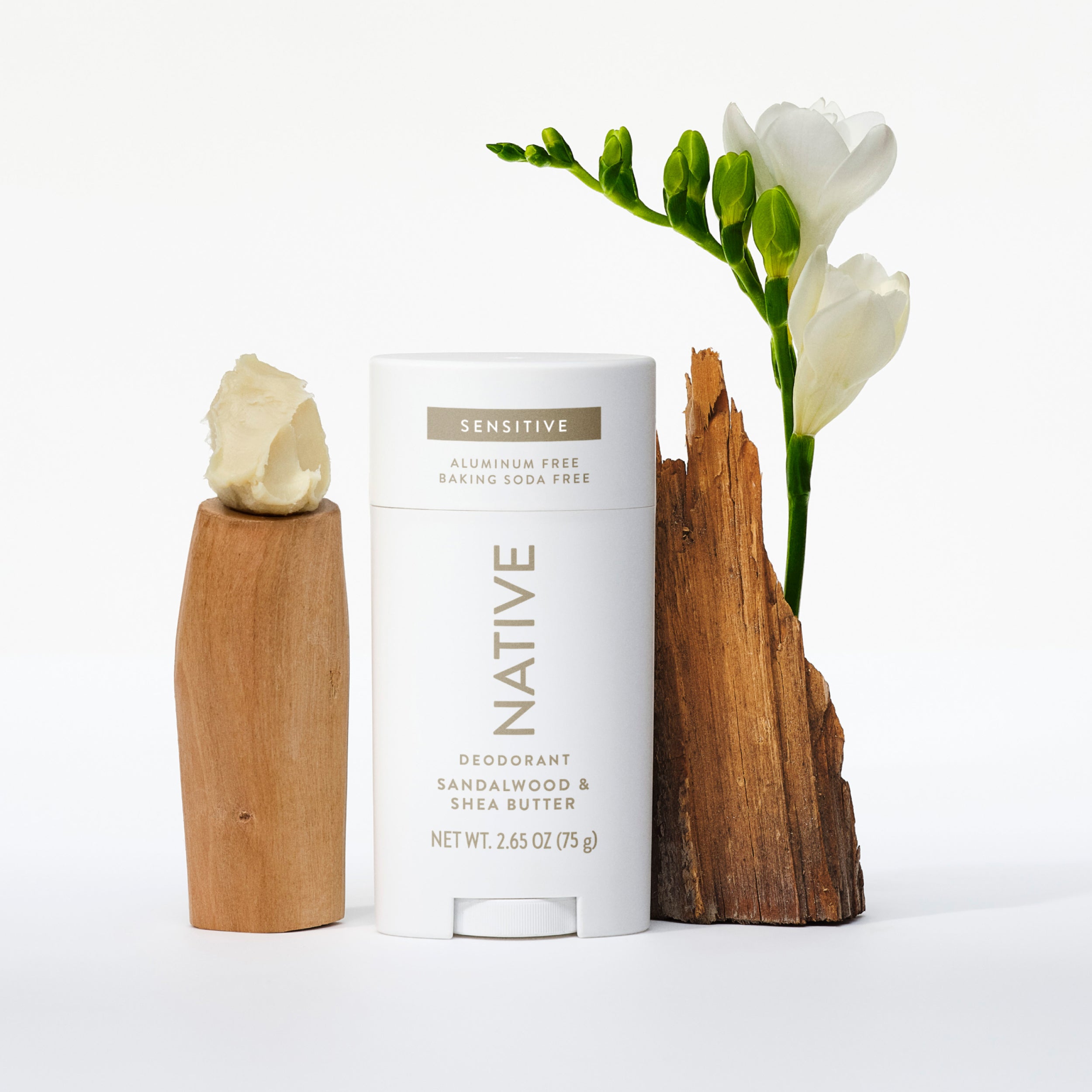 Native Sensitive Sandalwood & Shea Deodorant for Men