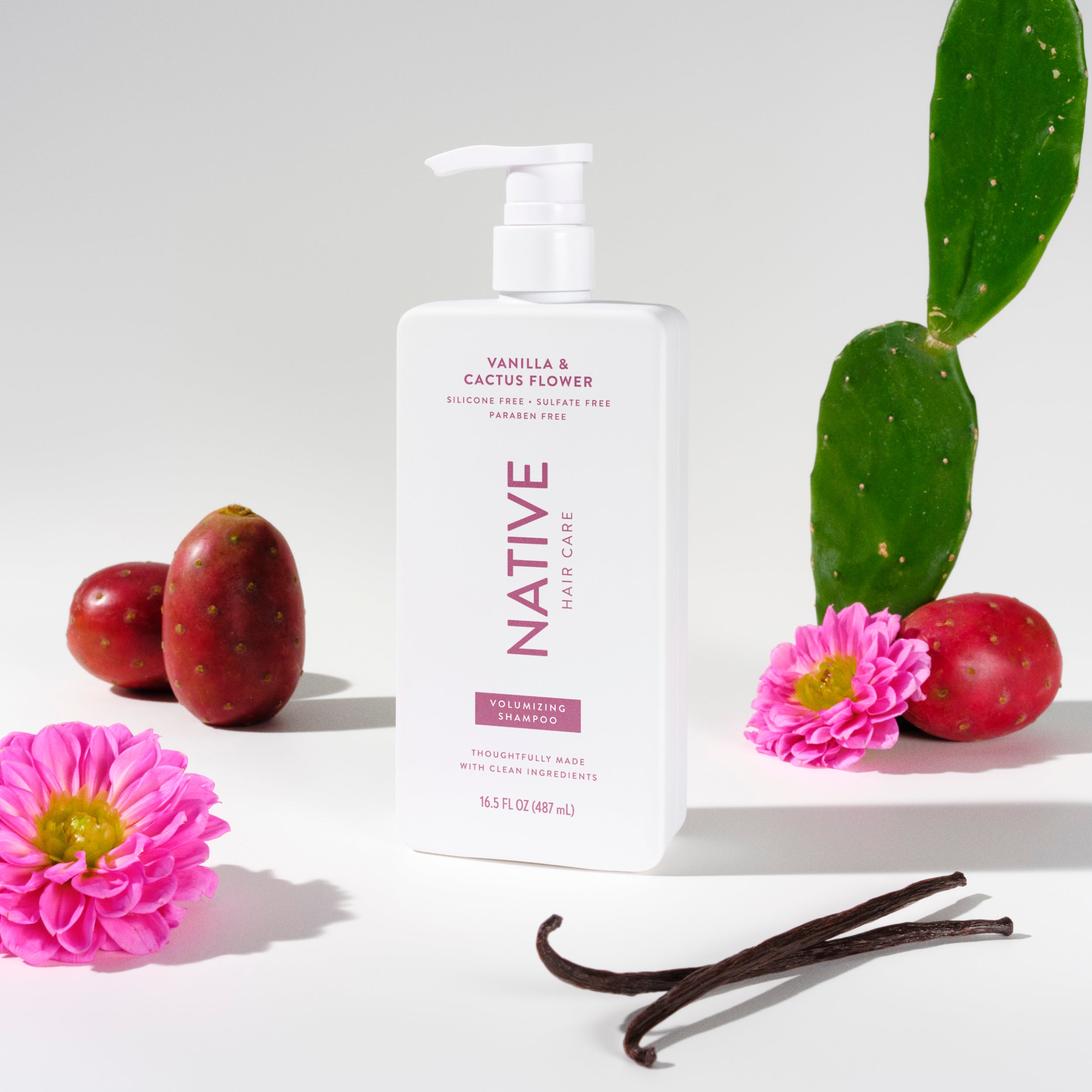 Native Volumizing Shampoo | Vanilla & Cactus Flower