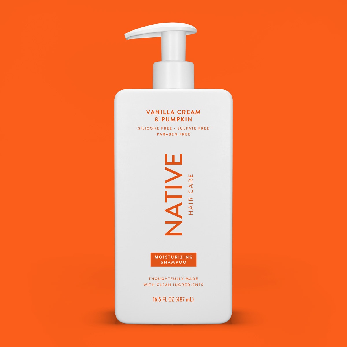 Native Moisturizing Shampoo | Vanilla Cream & Pumpkin