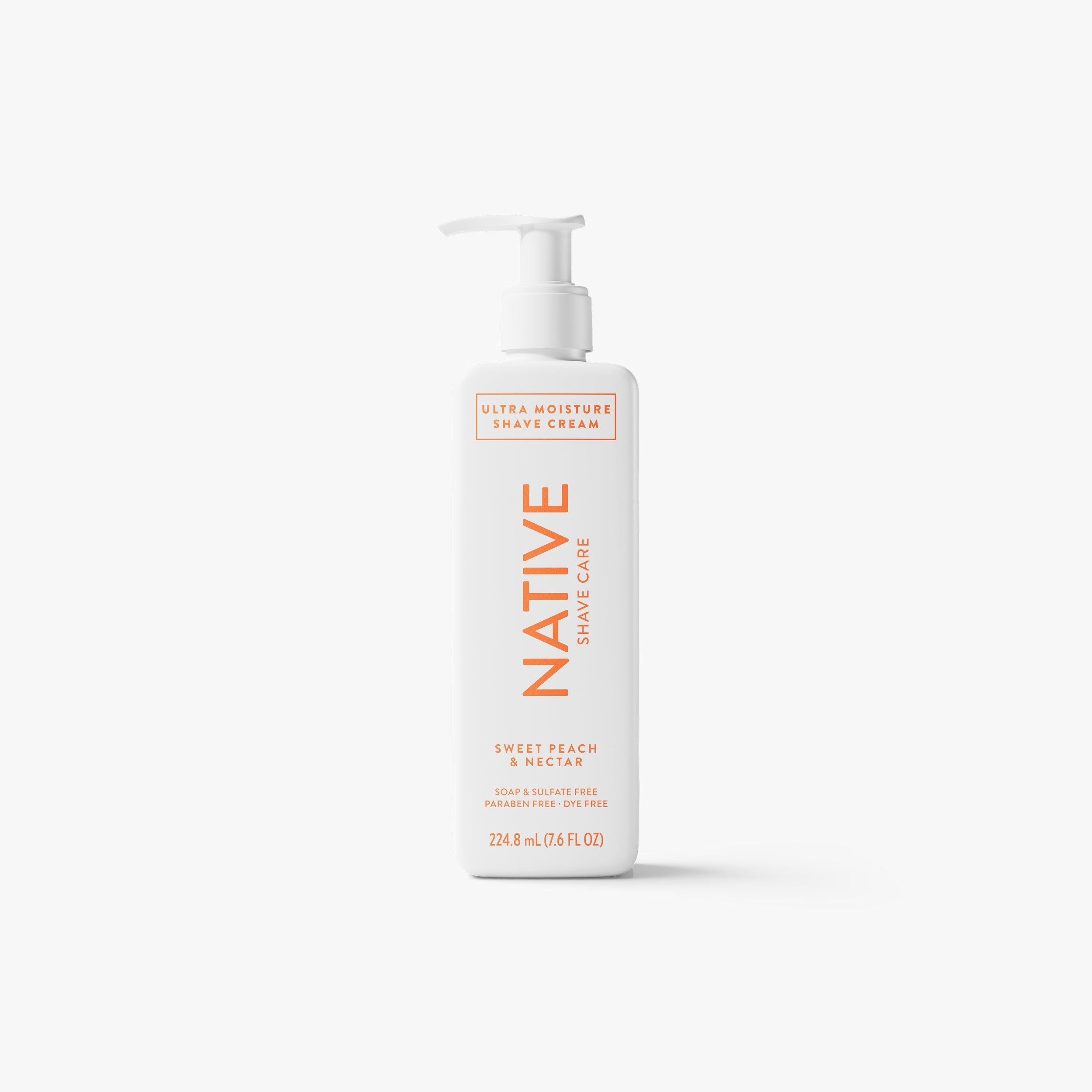 Native Ultra Moisture Shave Cream | Sweet Peach & Nectar
