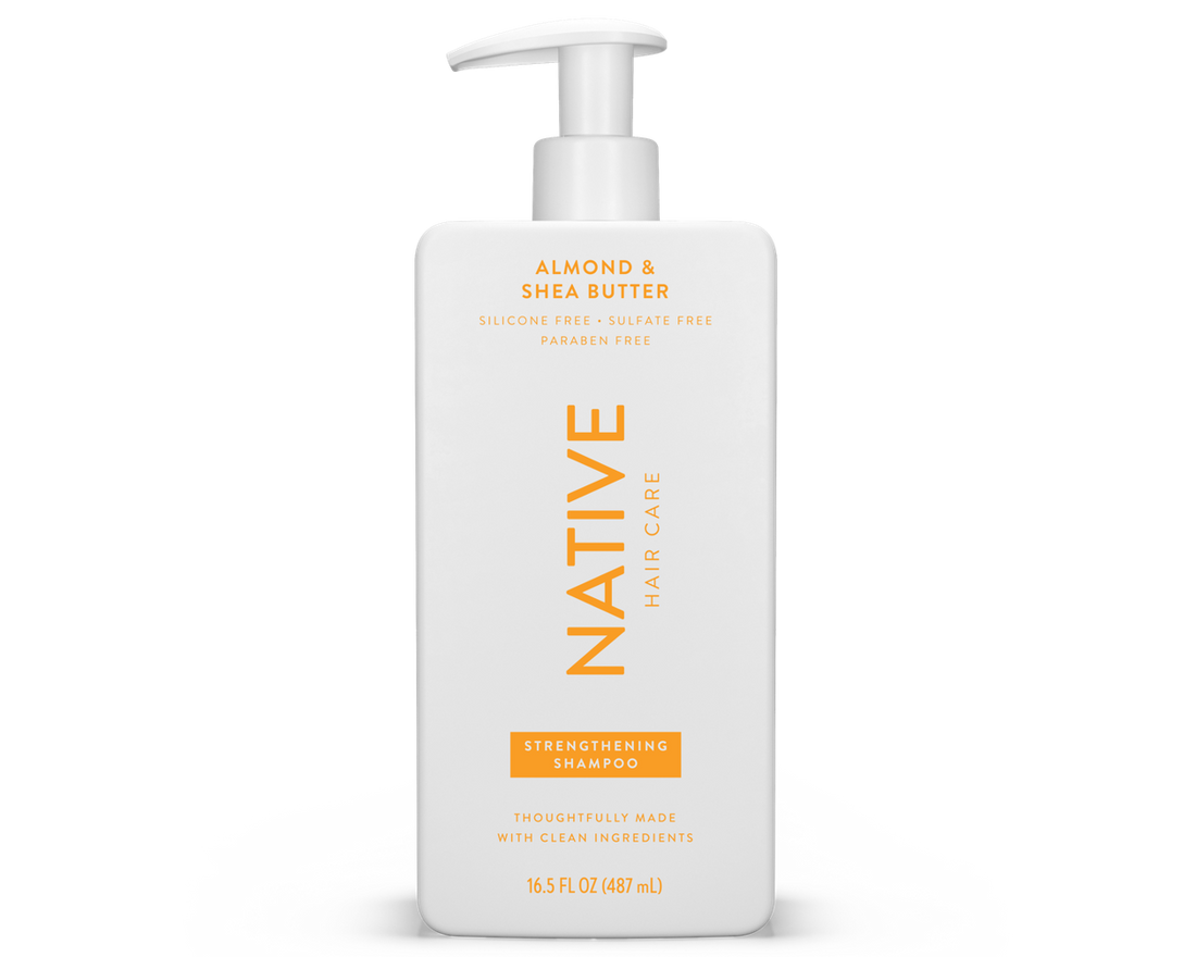 Native Shampoo Back Label Native Curl Care Shampoo | Coconut Milk & Turmeric