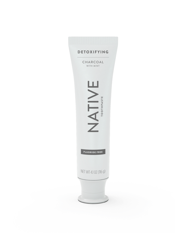 Native Detoxifying Charcoal Fluoride Free Toothpaste