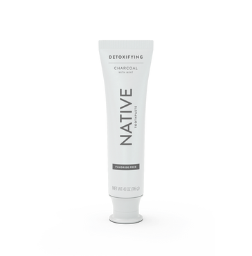 Native Detoxifying Charcoal Fluoride Free Toothpaste