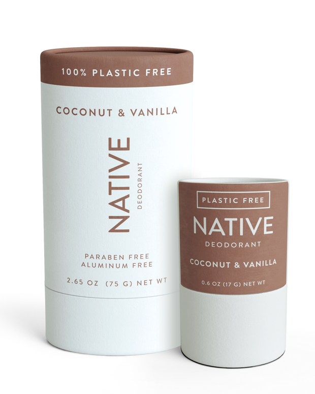 lineær Slør Svinde bort Native Plastic Free Deodorant | Coconut & Vanilla Duo