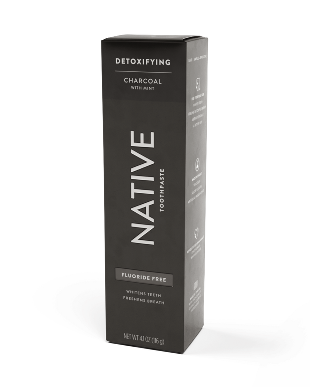 Toothpaste Detoxifying Charcoal (Fluoride-Free)