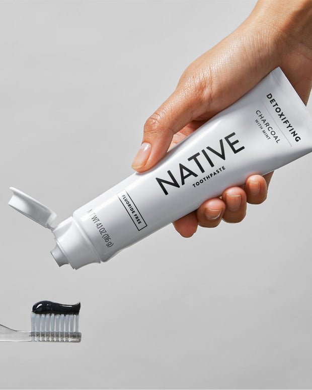 Toothpaste Detoxifying Charcoal (Fluoride-Free)