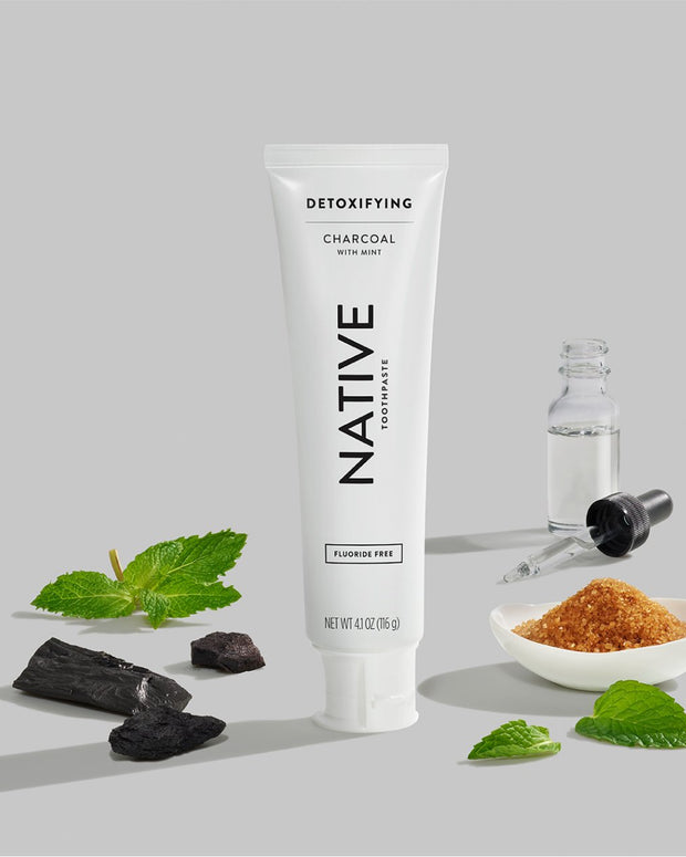 Toothpaste Detoxifying Charcoal (Fluoride-Free)