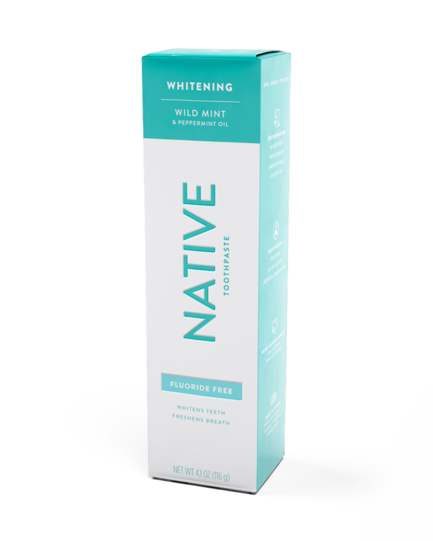 Toothpaste Whitening Wild Mint (Fluoride-Free)
