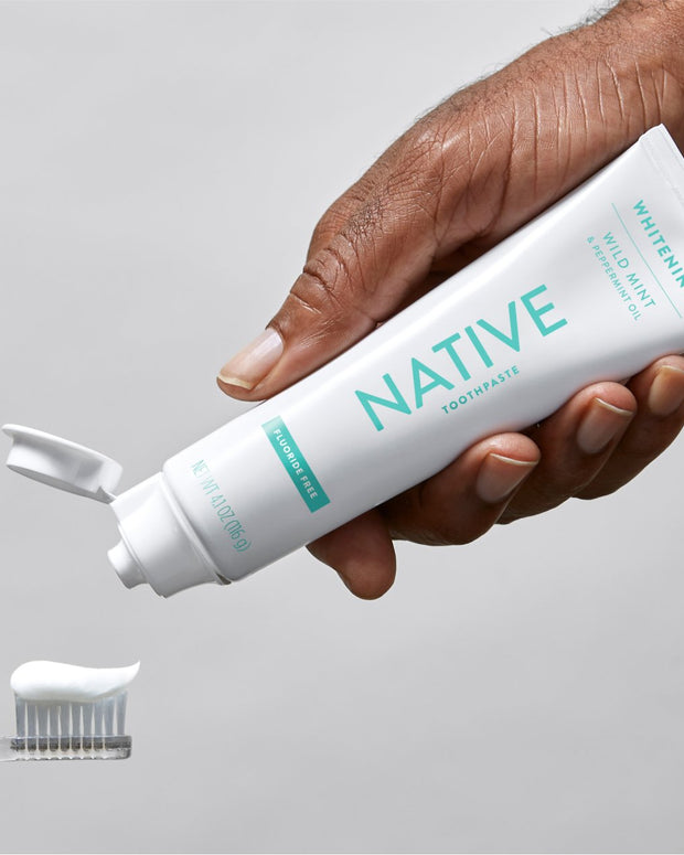 Toothpaste Whitening Wild Mint (Fluoride-Free)