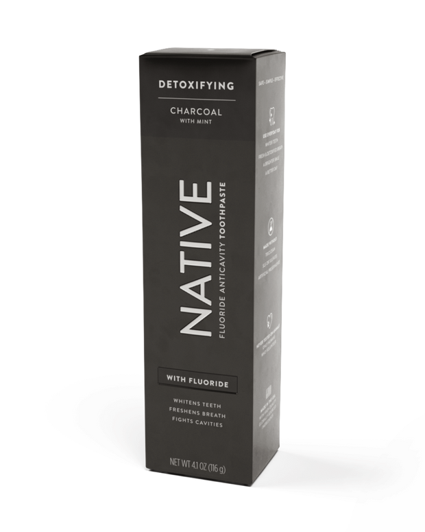 Toothpaste Detoxifying Charcoal (Fluoride)