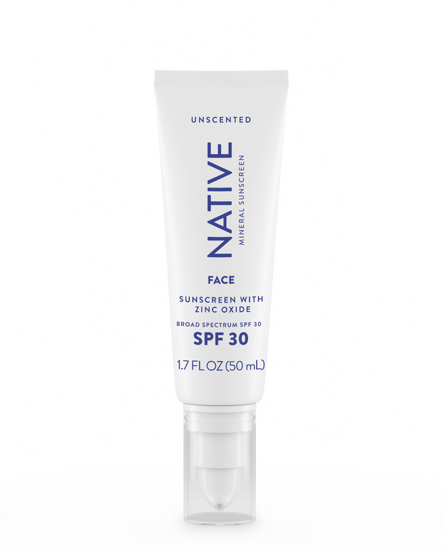 Native Face Sunscreen Unscented