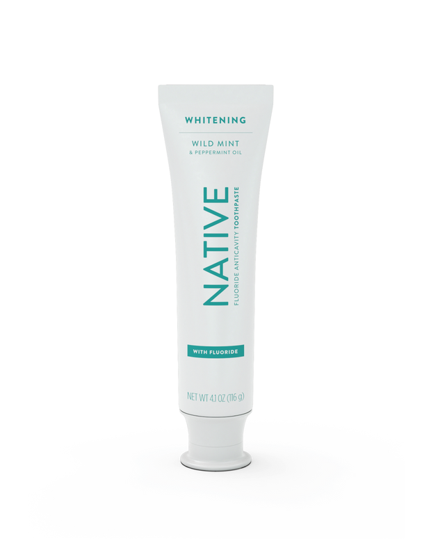 Native Whitening Fluoride Wild Mint Toothpaste